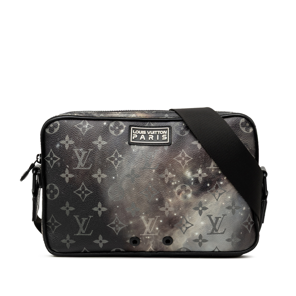Pre-Loved Louis Vuitton Monogram Galaxy Alpha Messenger Bag